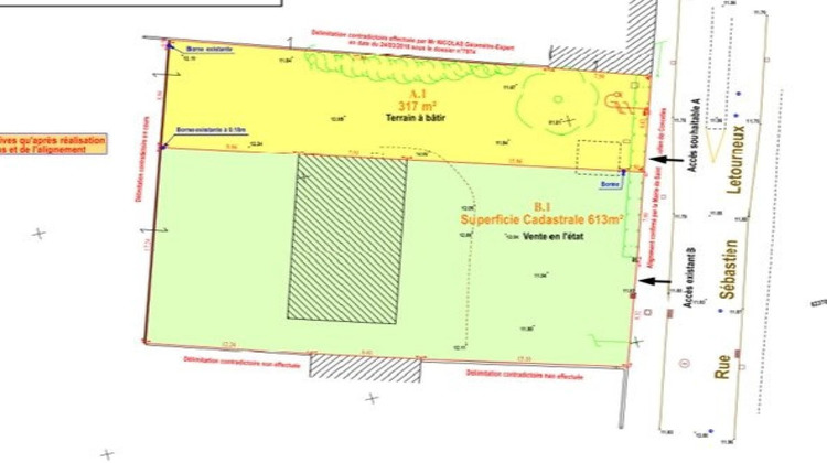 Ma-Cabane - Vente Terrain Saint-Julien-de-Concelles, 317 m²