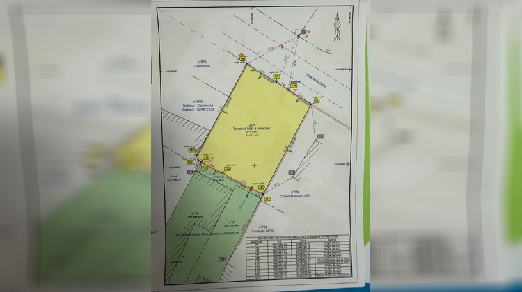 Ma-Cabane - Vente Terrain SAINT JULIEN SUR REYSSOUZE, 561 m²