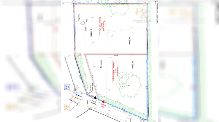 Ma-Cabane - Vente Terrain Saint-Lambert-la-Potherie, 640 m²