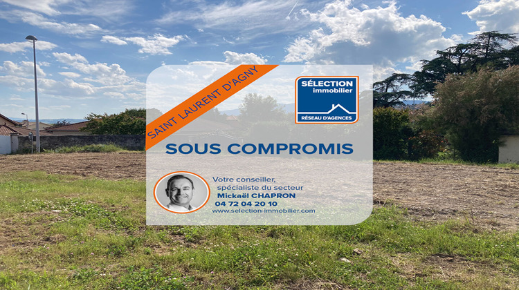 Ma-Cabane - Vente Terrain SAINT-LAURENT-D'AGNY, 640 m²