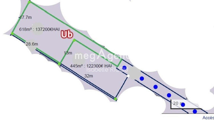 Ma-Cabane - Vente Terrain SAINT LAURENT DE LA PREE, 445 m²