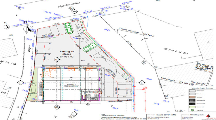 Ma-Cabane - Vente Terrain SAINT-LO, 954 m²