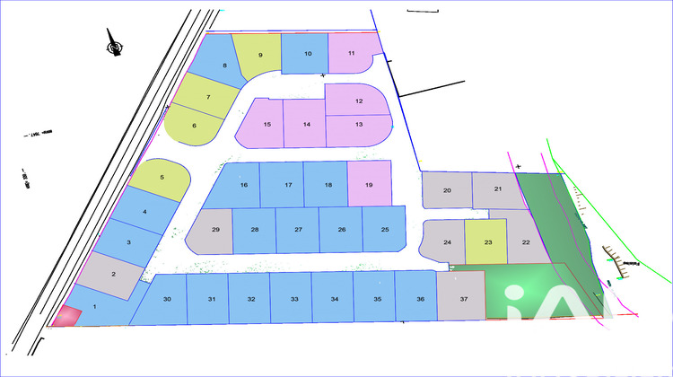 Ma-Cabane - Vente Terrain Saint-Louis, 214 m²