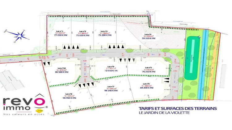 Ma-Cabane - Vente Terrain SAINT LUMINE DE COUTAIS, 959 m²