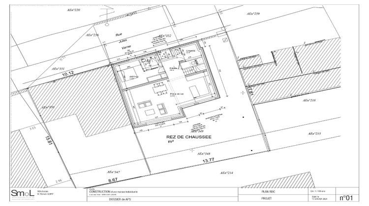 Ma-Cabane - Vente Terrain SAINT-LUNAIRE, 283 m²