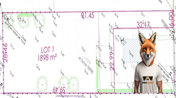 Ma-Cabane - Vente Terrain Saint-Lyé, 1898 m²