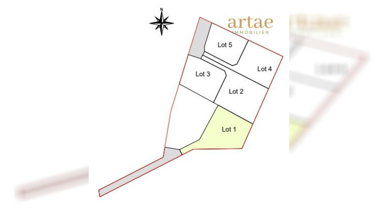 Ma-Cabane - Vente Terrain Saint-Lys, 1097 m²