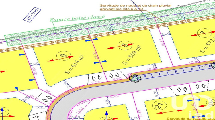 Ma-Cabane - Vente Terrain Saint-Marcel-Lès-Sauzet, 614 m²