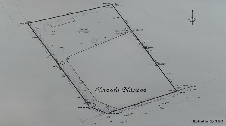 Ma-Cabane - Vente Terrain Saint-Mars-de-Coutais, 839 m²