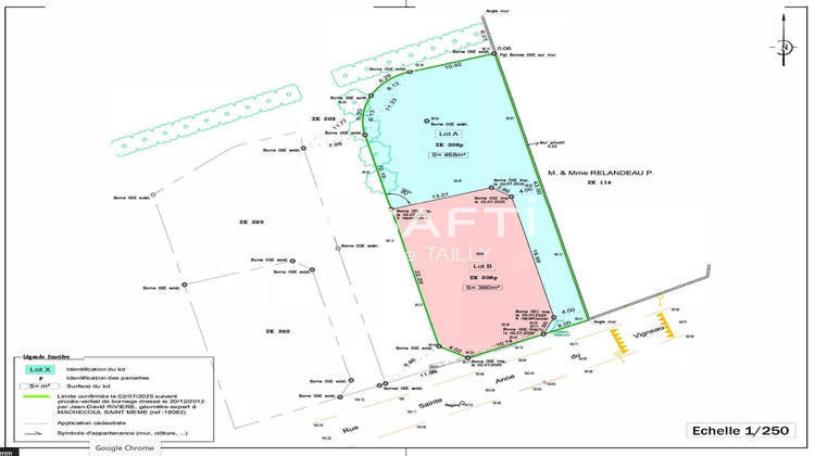 Ma-Cabane - Vente Terrain Saint-Mars-de-Coutais, 468 m²