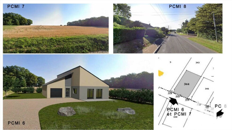 Ma-Cabane - Vente Terrain Saint-Martin-d'Auxigny, 894 m²