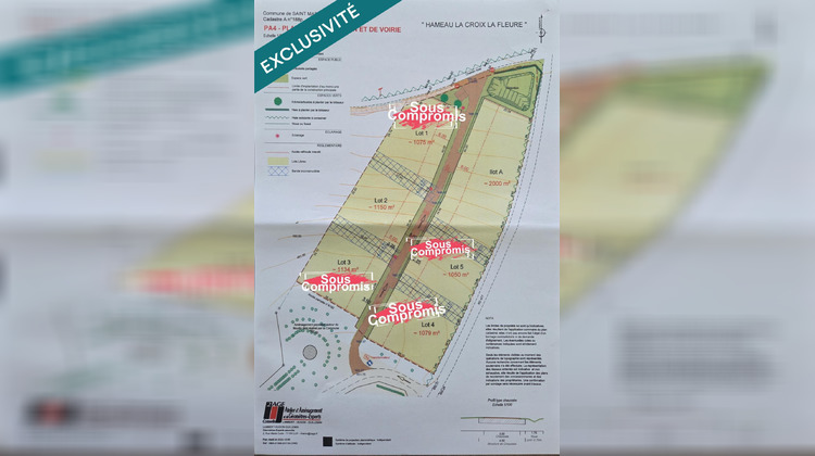 Ma-Cabane - Vente Terrain Saint-Martin-d'Auxy, 1993 m²