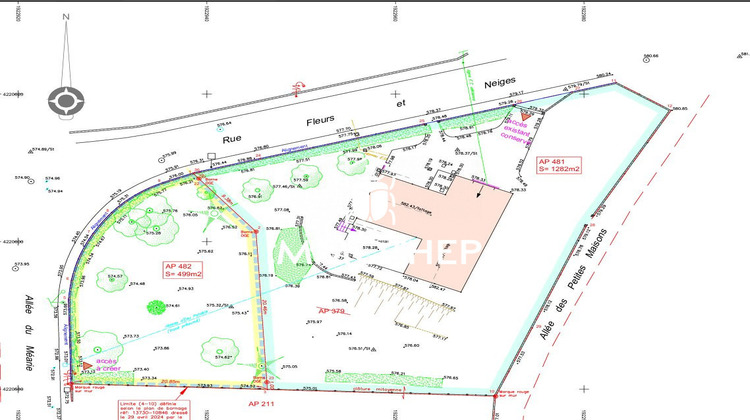 Ma-Cabane - Vente Terrain Saint-Martin-d'Uriage, 499 m²