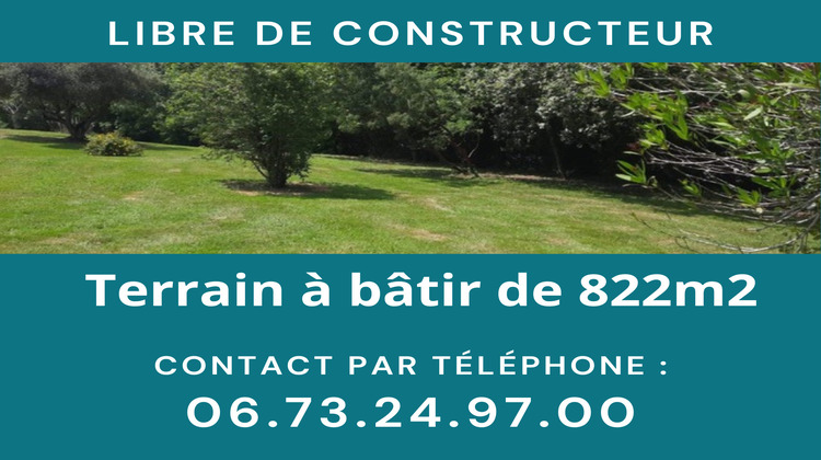 Ma-Cabane - Vente Terrain Saint-Martin-de-Hinx, 822 m²