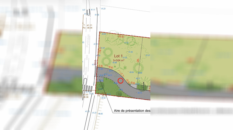 Ma-Cabane - Vente Terrain Saint-Martin-de-Hinx, 499 m²