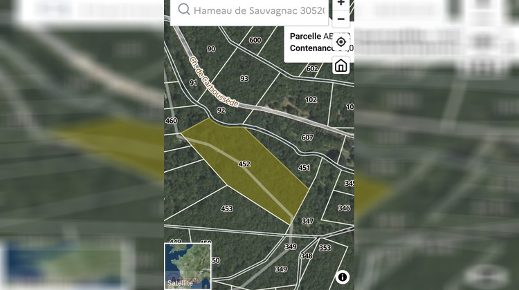 Ma-Cabane - Vente Terrain SAINT MARTIN DE VALGALGUES, 8400 m²