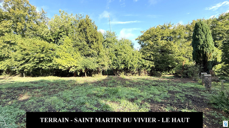 Ma-Cabane - Vente Terrain SAINT-MARTIN-DU-VIVIER, 648 m²