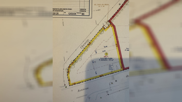 Ma-Cabane - Vente Terrain Saint-Martin-du-Vivier, 533 m²
