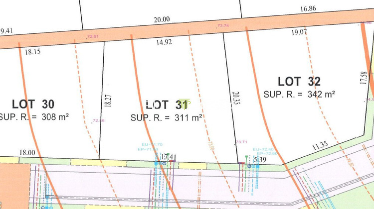 Ma-Cabane - Vente Terrain Saint-Martin-le-Beau, 311 m²