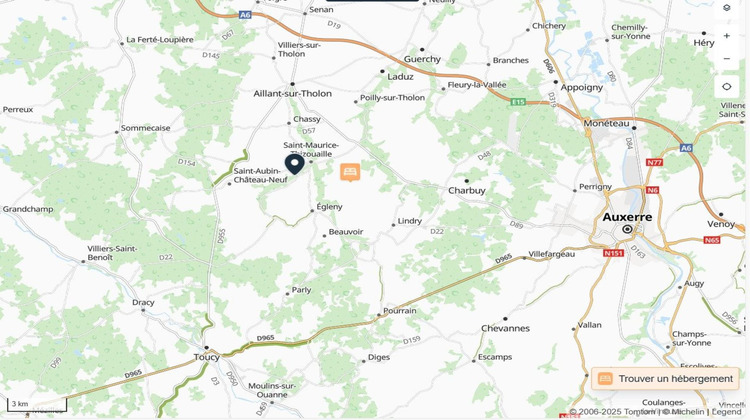 Ma-Cabane - Vente Terrain Saint-Maurice-le-Vieil, 1061 m²