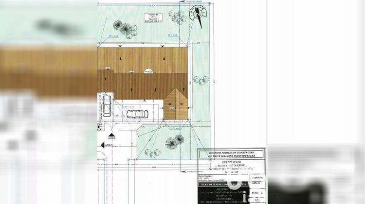 Ma-Cabane - Vente Terrain Saint-Maxire, 700 m²