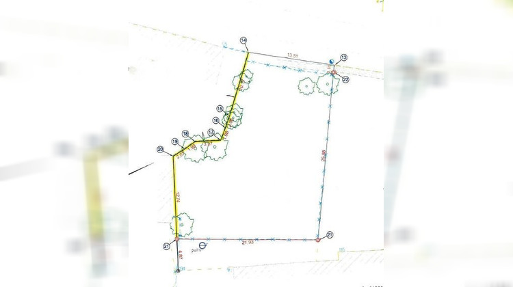 Ma-Cabane - Vente Terrain SAINT-MEEN-LE-GRAND, 530 m²