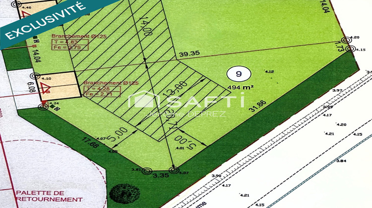 Ma-Cabane - Vente Terrain Saint-Michel-en-l'Herm, 494 m²