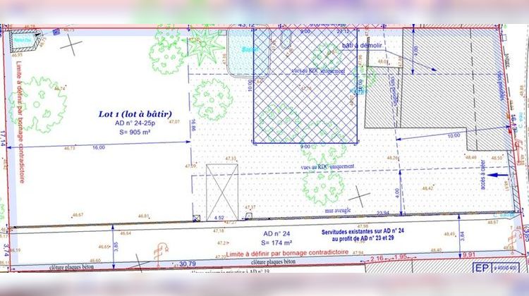 Ma-Cabane - Vente Terrain SAINT MICHEL SUR ORGE, 905 m²