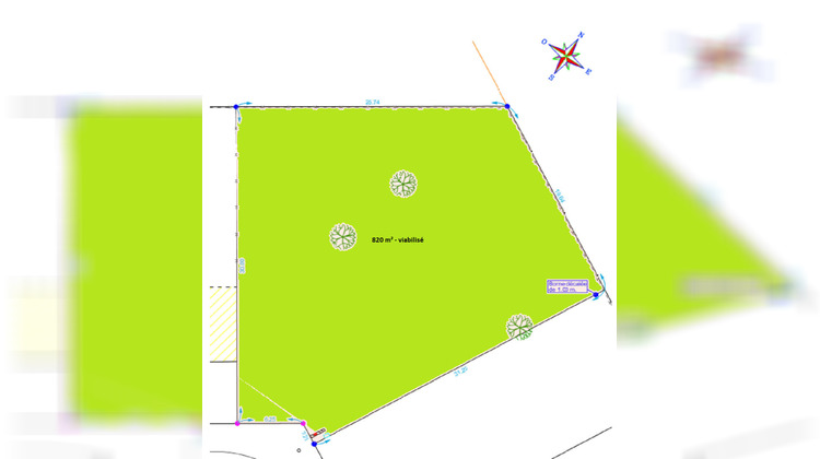 Ma-Cabane - Vente Terrain SAINT-MOLF, 820 m²