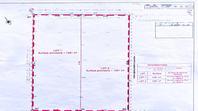 Ma-Cabane - Vente Terrain SAINT-MOLF, 1291 m²
