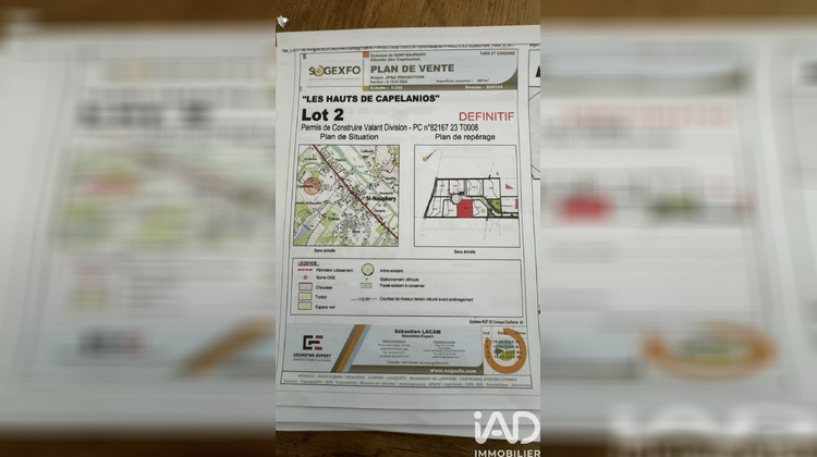 Ma-Cabane - Vente Terrain Saint-Nauphary, 687 m²