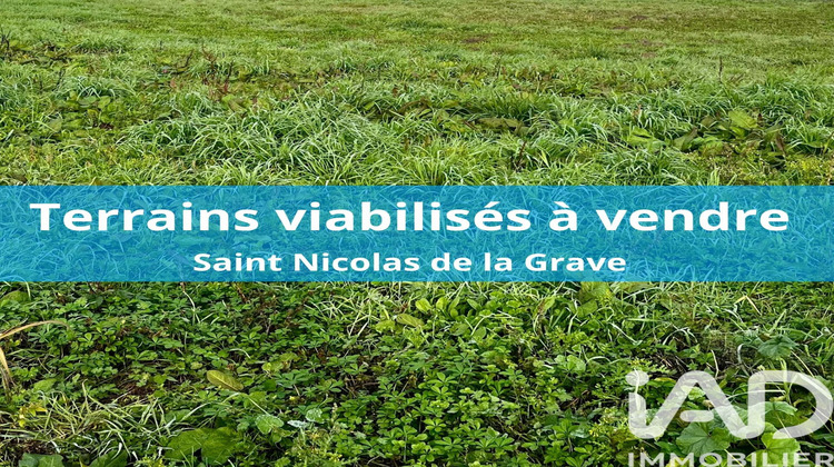 Ma-Cabane - Vente Terrain Saint-Nicolas-de-la-Grave, 522 m²