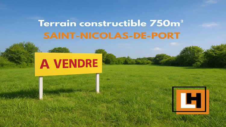 Ma-Cabane - Vente Terrain SAINT-NICOLAS-DE-PORT, 750 m²