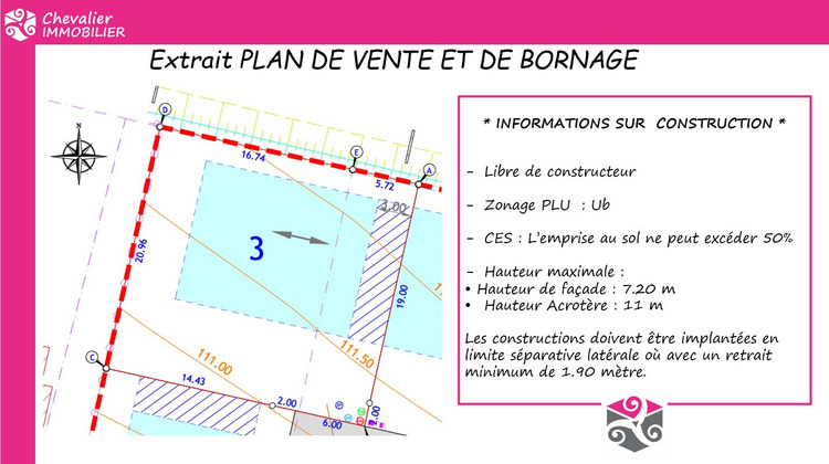 Ma-Cabane - Vente Terrain SAINT-NOLFF, 471 m²