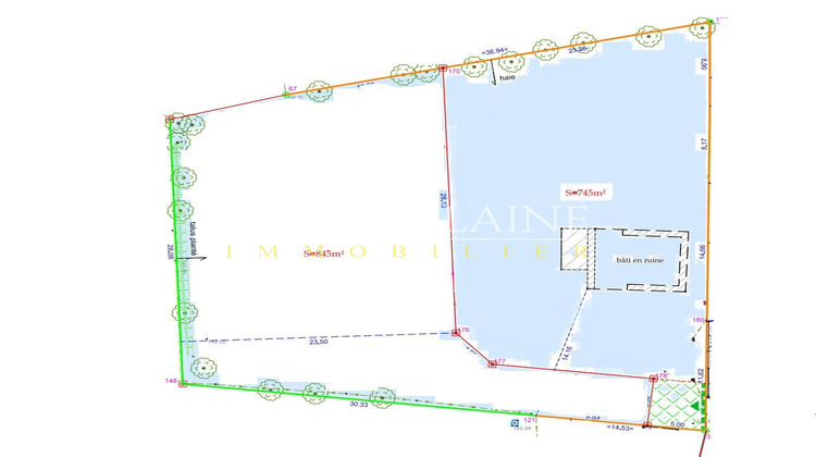 Ma-Cabane - Vente Terrain SAINT-OVIN, 745 m²