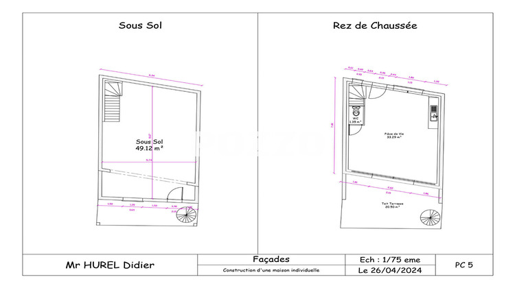 Ma-Cabane - Vente Terrain SAINT-PAIR-SUR-MER, 72 m²