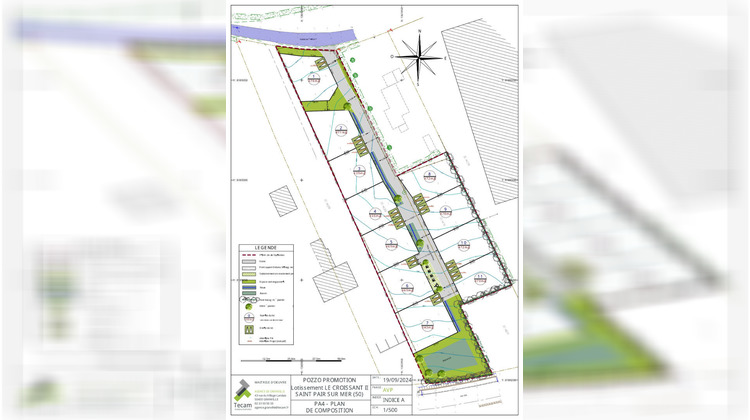 Ma-Cabane - Vente Terrain SAINT-PAIR-SUR-MER, 436 m²