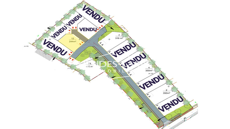 Ma-Cabane - Vente Terrain SAINT-PAIR-SUR-MER, 244 m²