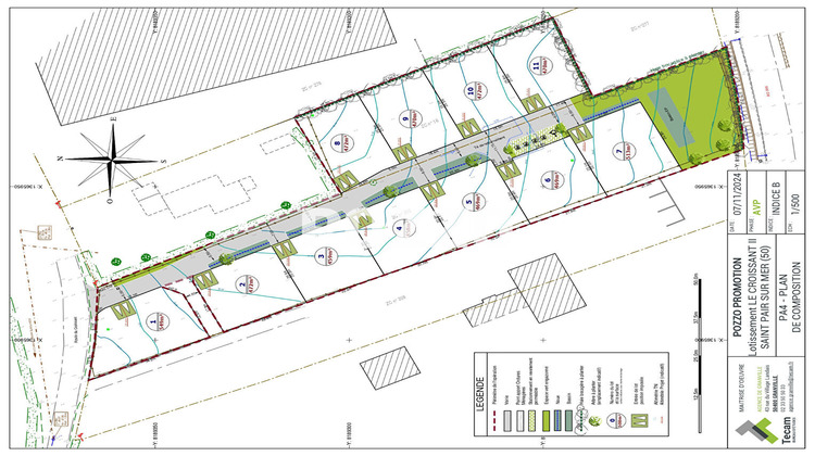Ma-Cabane - Vente Terrain SAINT-PAIR-SUR-MER, 549 m²