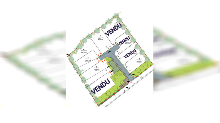 Ma-Cabane - Vente Terrain SAINT-PAIR-SUR-MER, 300 m²