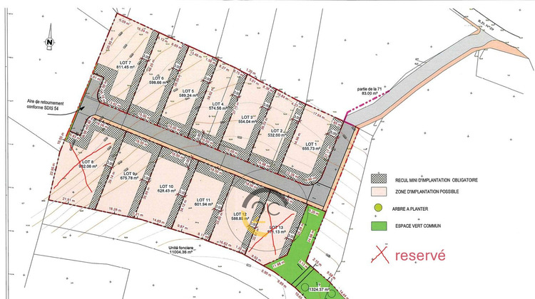 Ma-Cabane - Vente Terrain Saint-Pancré, 553 m²