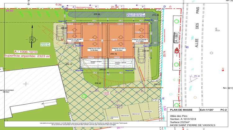 Ma-Cabane - Vente Terrain SAINT-PIERRE-DE-VASSOLS, 491 m²