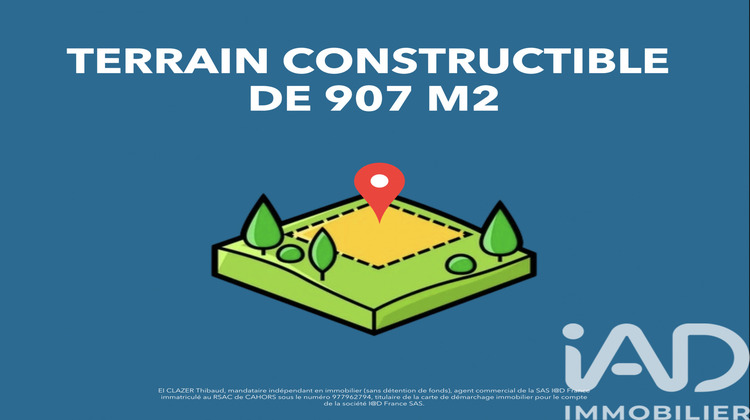 Ma-Cabane - Vente Terrain Saint-Pierre-Lafeuille, 907 m²
