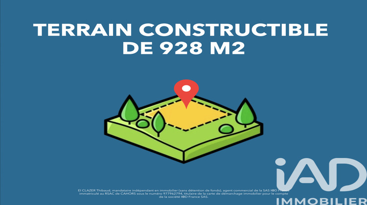 Ma-Cabane - Vente Terrain Saint-Pierre-Lafeuille, 928 m²