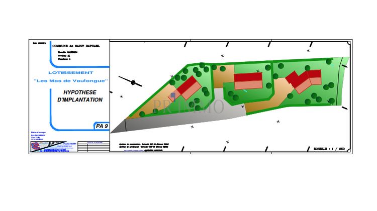 Ma-Cabane - Vente Terrain Saint-Raphaël, 610 m²