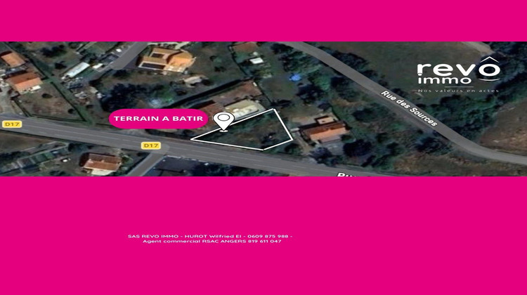 Ma-Cabane - Vente Terrain SAINT REMY EN MAUGES, 589 m²