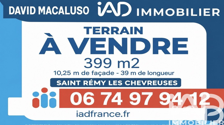 Ma-Cabane - Vente Terrain Saint-Rémy-Lès-Chevreuse, 399 m²