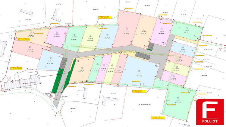 Ma-Cabane - Vente Terrain SAINT-SAMSON-DE-BONFOSSE, 751 m²