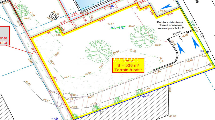 Ma-Cabane - Vente Terrain Saint-Saturnin-lès-Avignon, 538 m²