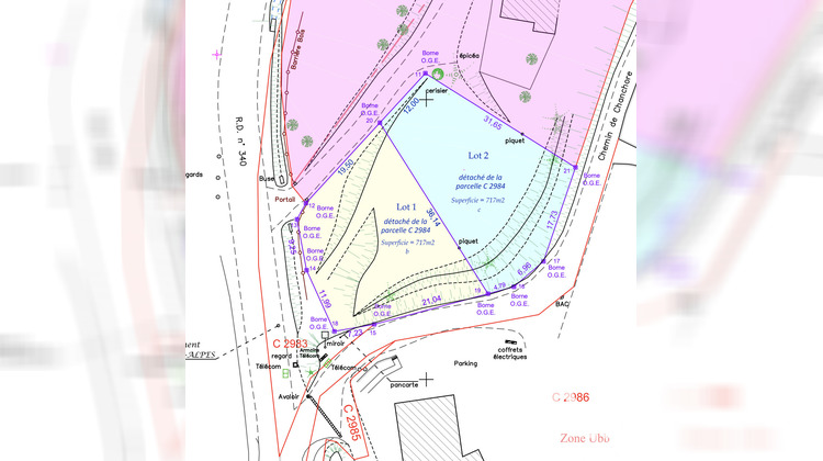 Ma-Cabane - Vente Terrain Saint-Sauveur, 717 m²